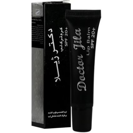 کرم ترک لب مشکی با SPF 20 دکتر ژیلا ۱۲ گرمی با رایحه گل