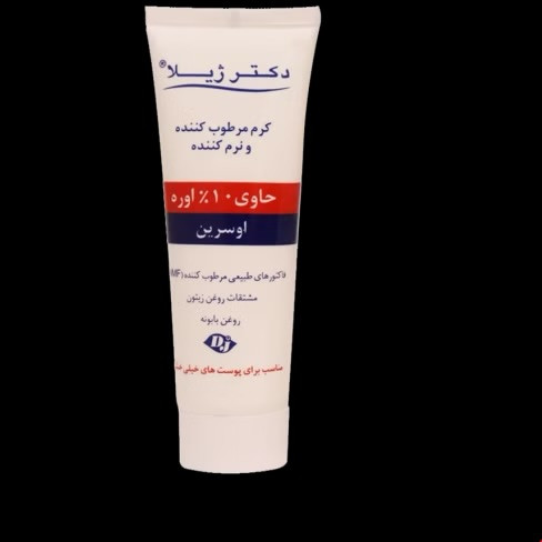 کرم مرطوب کننده و نرم کننده حاوی ۱۰ درصد اوره دکتر ژیلا ۷۵ میل