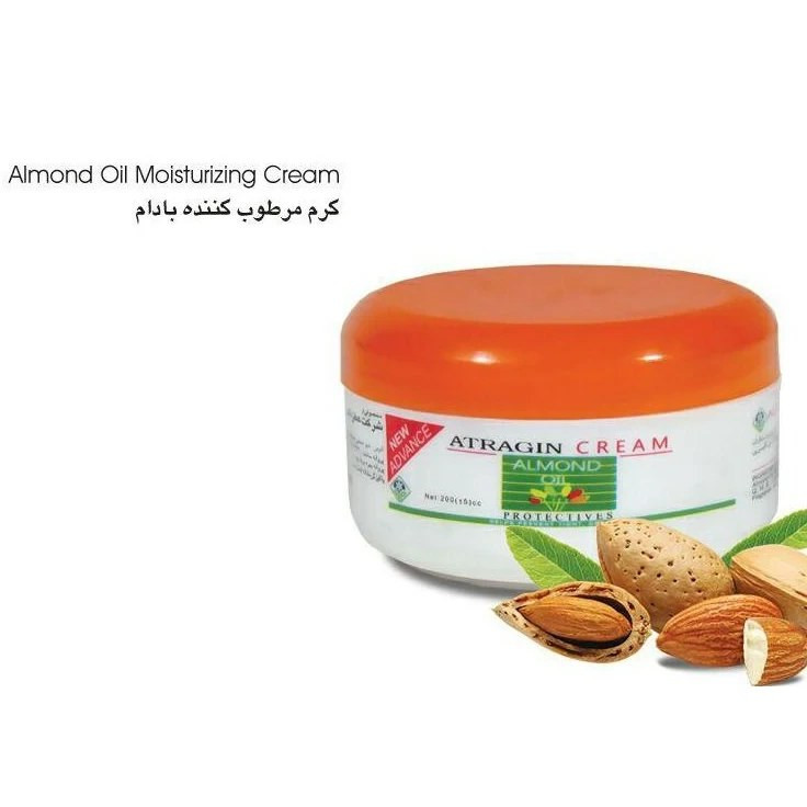 کرم کاسه ای مرطوب کننده حاوی روغن بادام عطرآگین ۲۰۰ میل