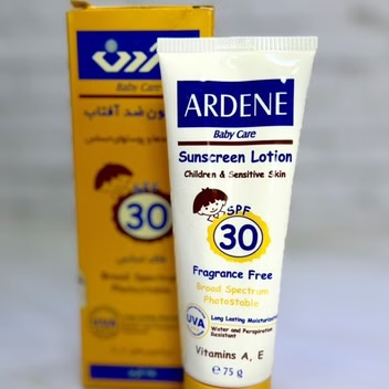 لوسیون ضد آفتاب کودکان با SPF 30 آردن