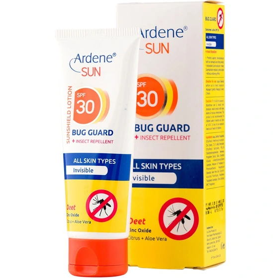 لوسیون ضد آفتاب دافع حشرات با SPF 30 آردن ۷۵ میل